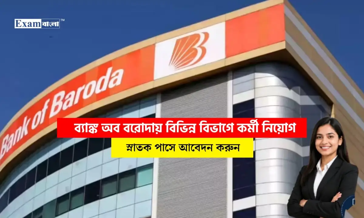 ব্যাঙ্ক অব বরোদায় বিভিন্ন বিভাগে ২০৬ কর্মী নিয়োগ, ন্যূনতম স্নাতক পাসে আবেদন করুন